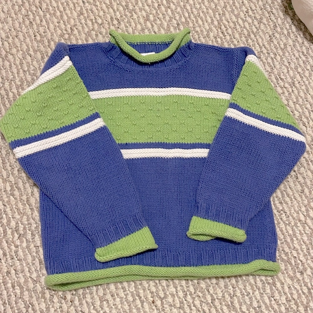 Hanna Andersson cotton sweater. Size 120/US 6-7